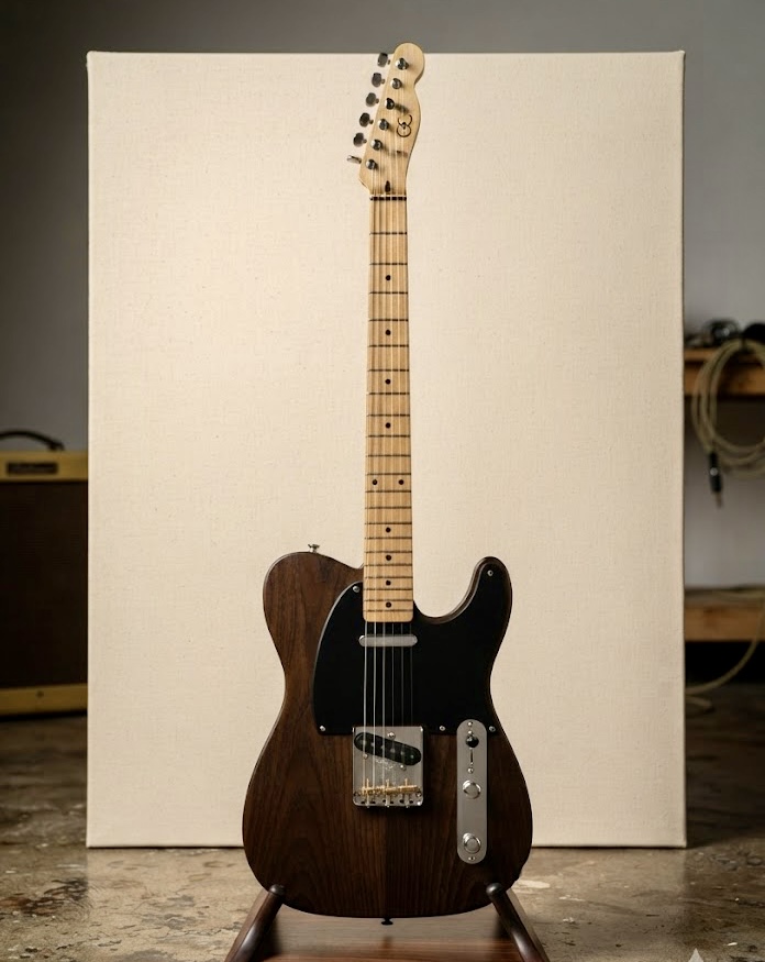 Ash Natural Tung Oil w/Maple Neck - 3-Way Selector with Seymour Duncan La Brea in Bridge and Seymour Duncan STR-1 Vintage Rhythm Neck